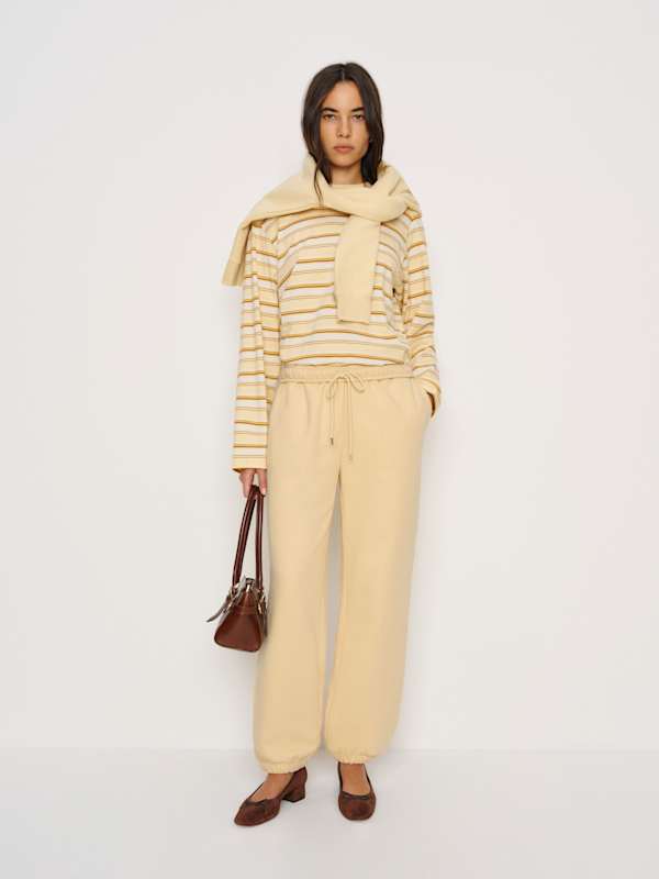 Skye Boyfriend Sweatpant - Blonde